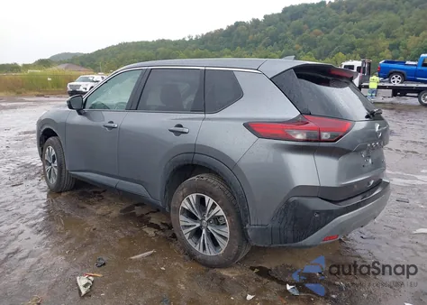 2021 Nissan Rogue Sv Fwd from USA, damaged, VIN 5N1AT3BA8MC791476